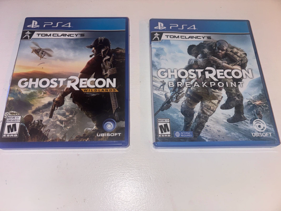 Tom Clancy's Ghost Recon Breakpoint and Wildlands PS4