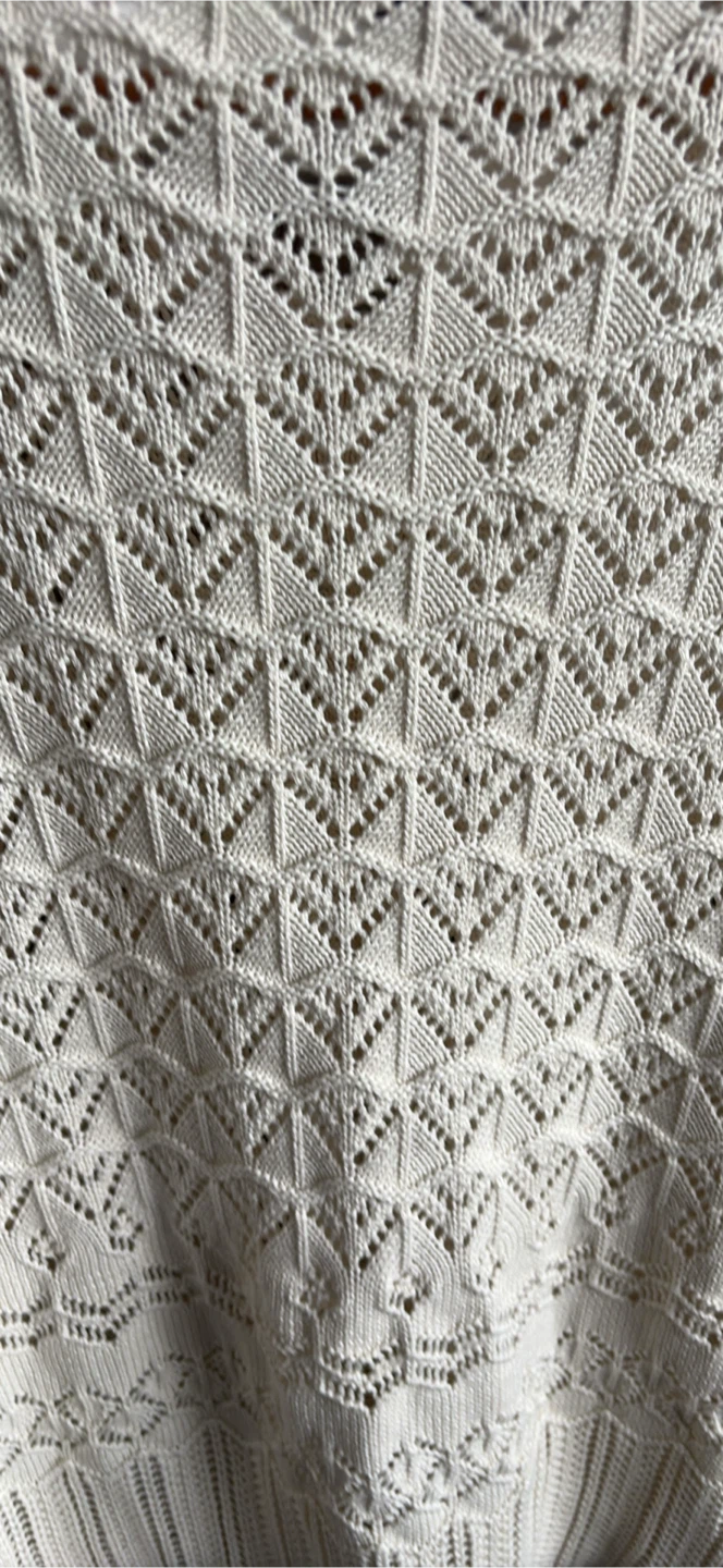 Brand New Black Tape Cream Knit Cardigan - photo 5