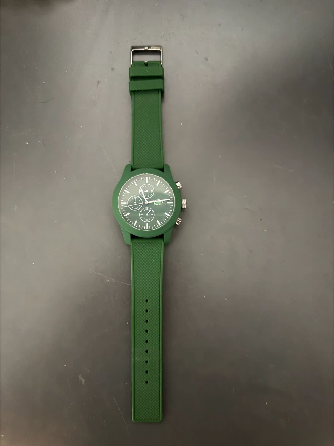 Lacoste Green Silicone Watch