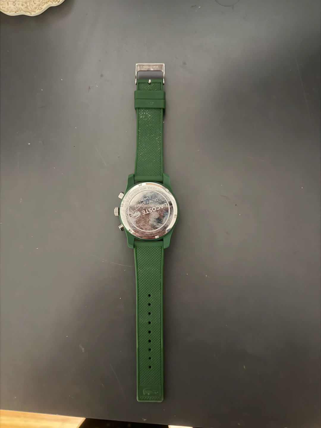 Lacoste Green Silicone Watch - photo 2