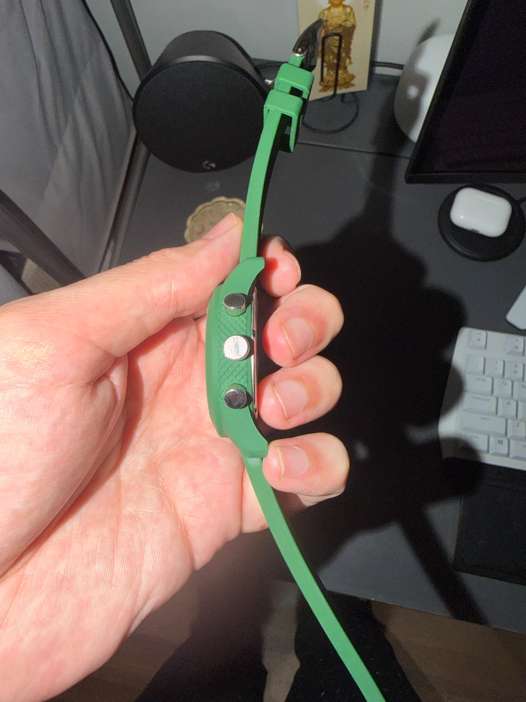 Lacoste Green Silicone Watch - photo 3