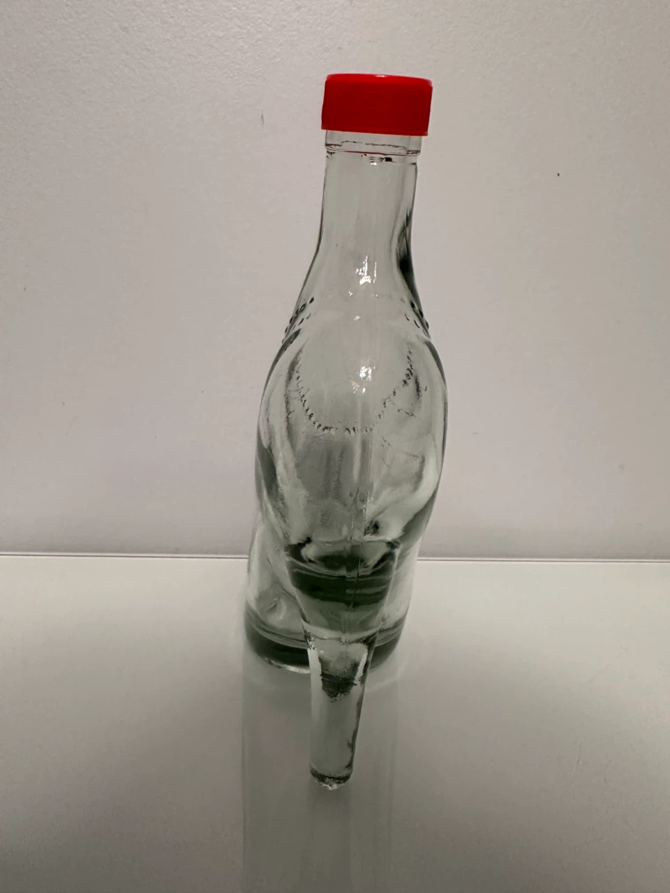 Vintage Glass high-heel shoe bottle - photo 4