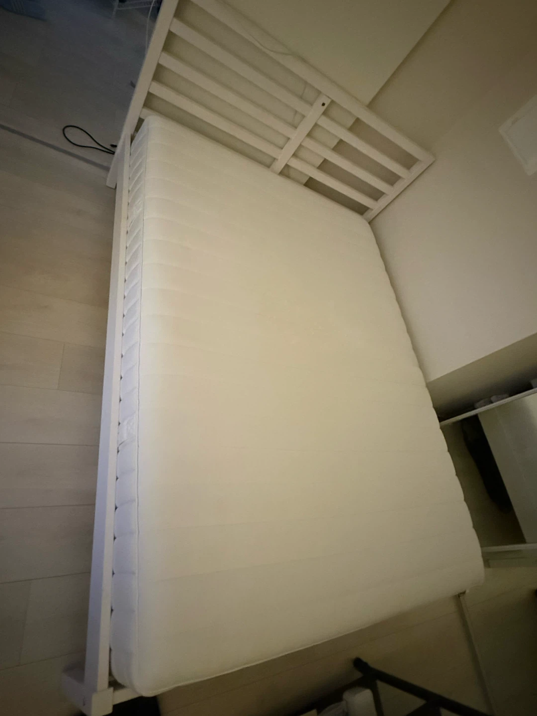 IKEA Bed Frame and VALEVAG Mattress