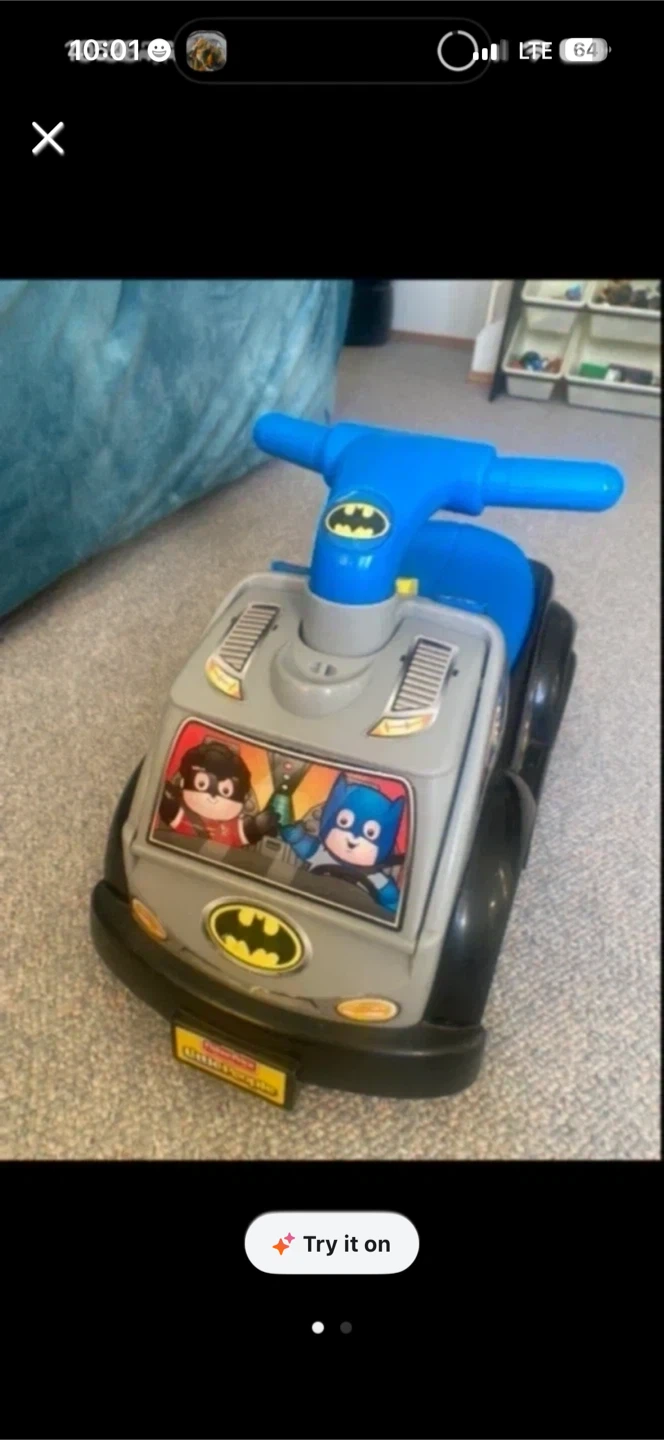 Fisher-Price Little People Batman Ride-On