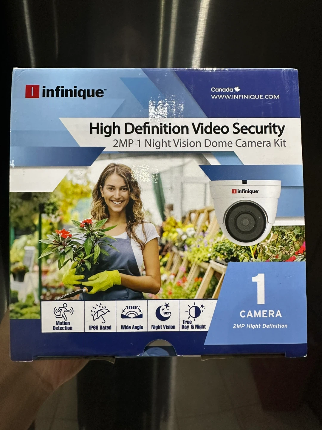 Infinique 2MP AHD Single Dome HD Camera