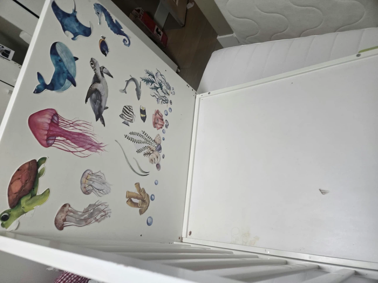 IKEA Gulliver Crib with Mattress-very good condition - photo 3