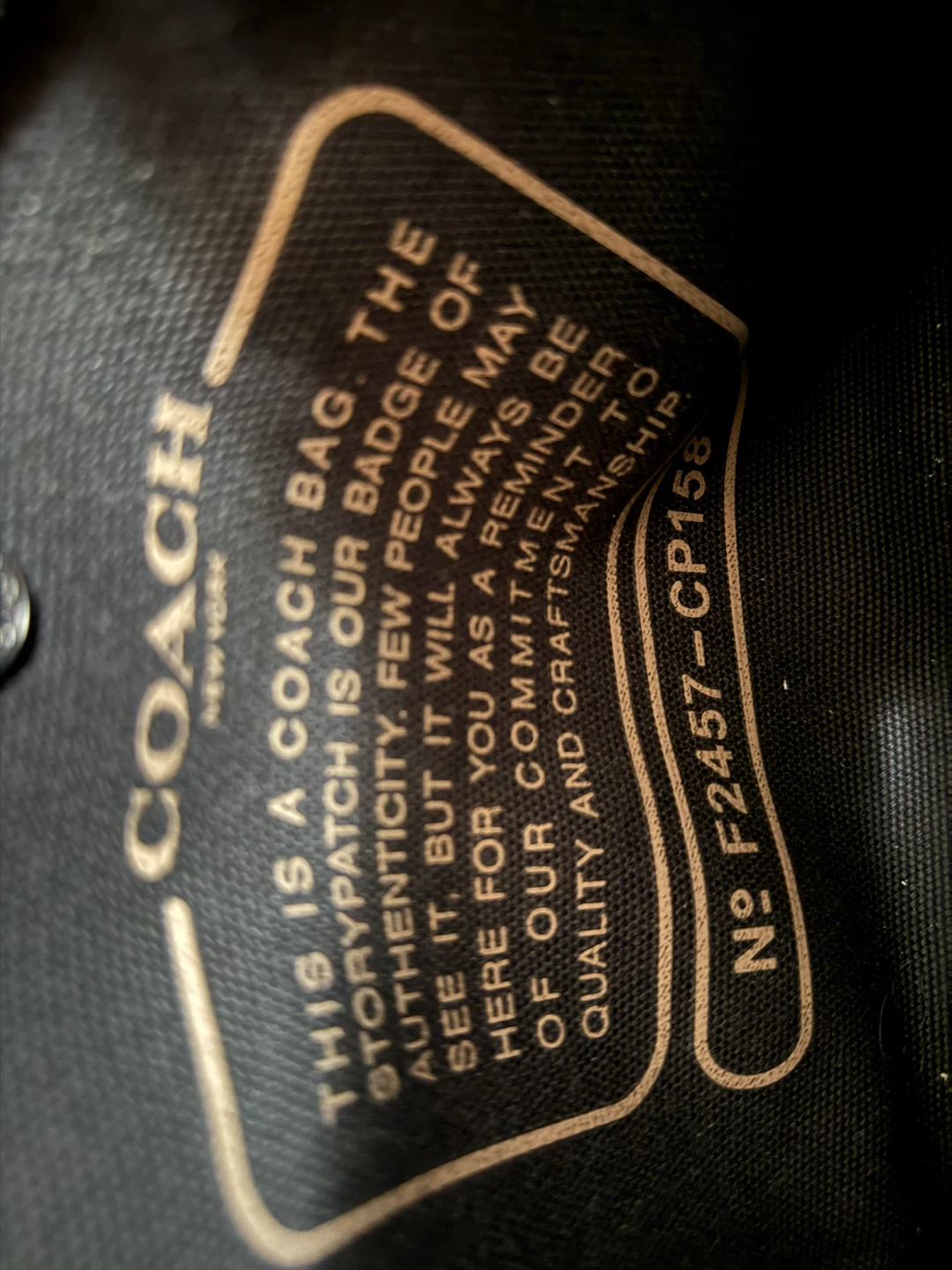 Coach New York Canvas Tote Bag - photo 3