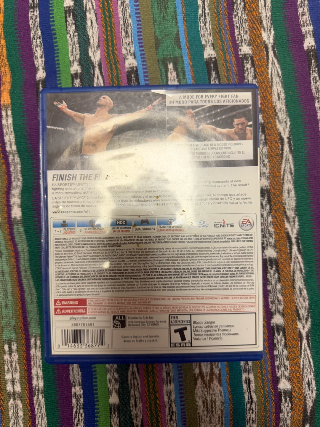 EA Sports UFC 2 for PS4 - photo 2