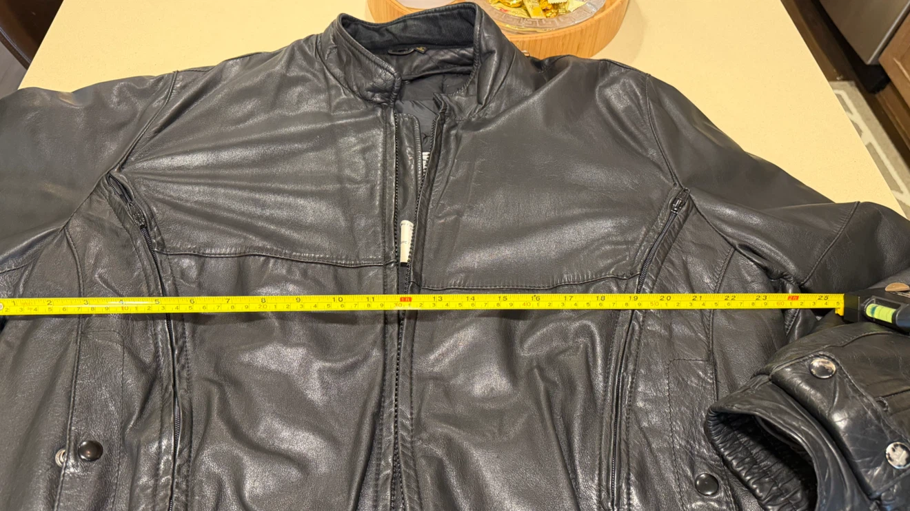 Emporio Armani Collezione Leather Jacket - XXL - photo 3