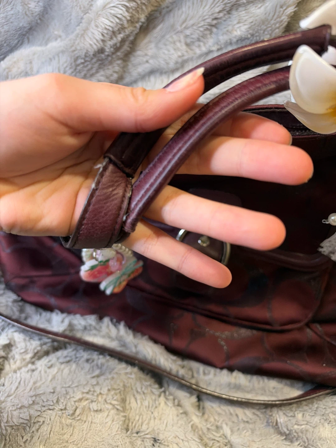 Authentic Coach Signature Campbell Shoulder Bag - photo 3