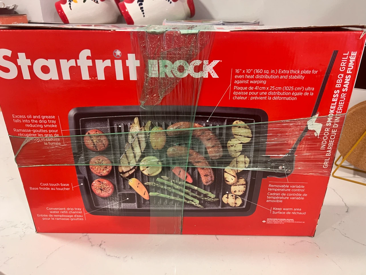 Starfrit The Rock Indoor Smokeless BBQ Grill - photo 2