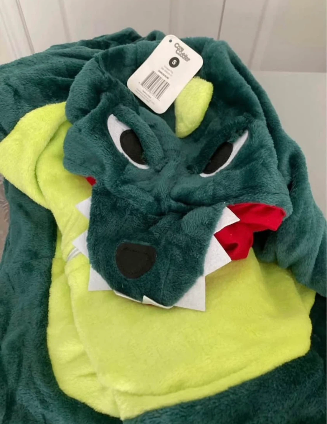 Cozy Cuddler Dinosaur Onesie Custume - Size small unisex - photo 3