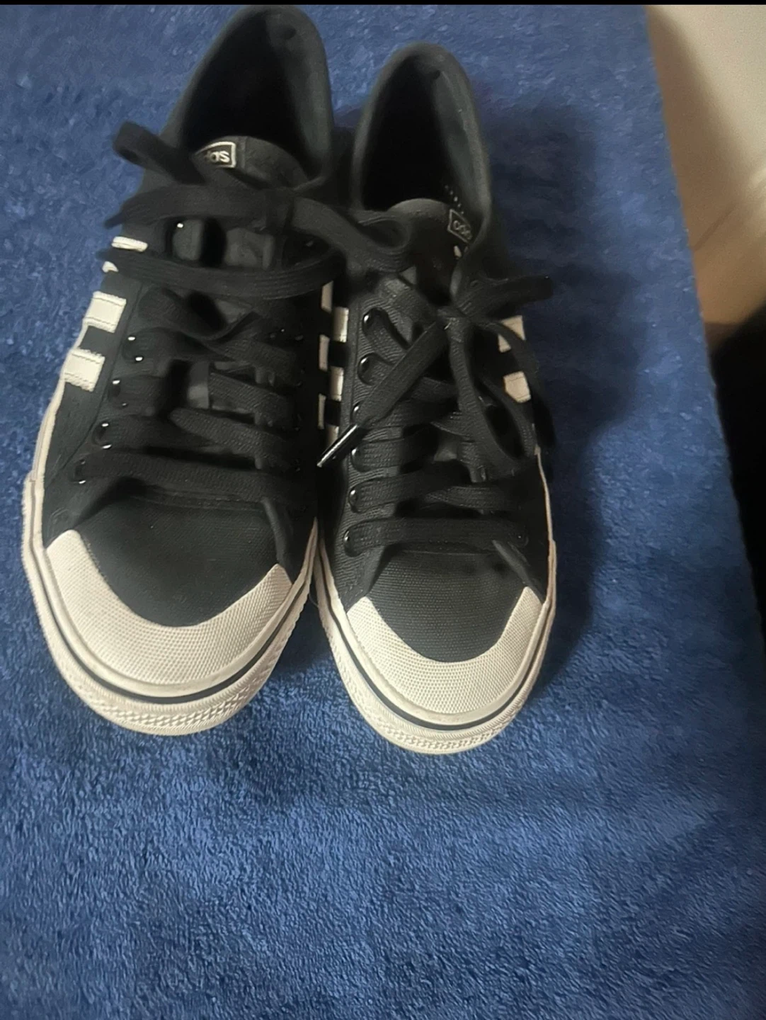 Adidas Nizza Shoes Black and White - photo 5