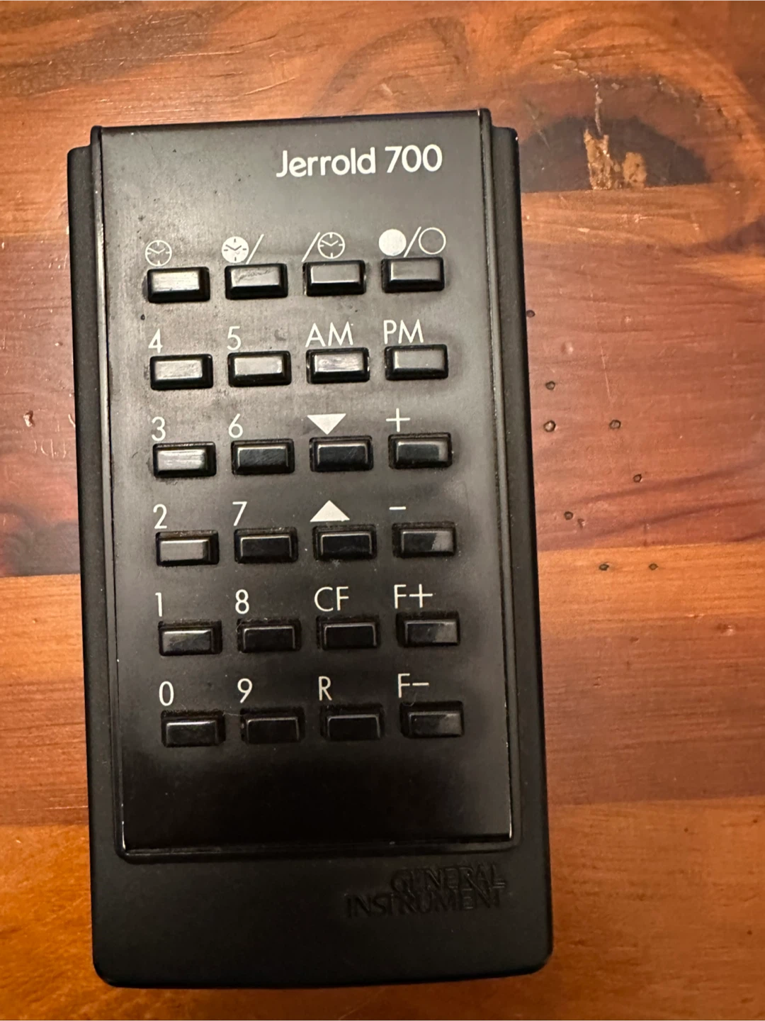 Jerrold 700 General Instrument Remote Control