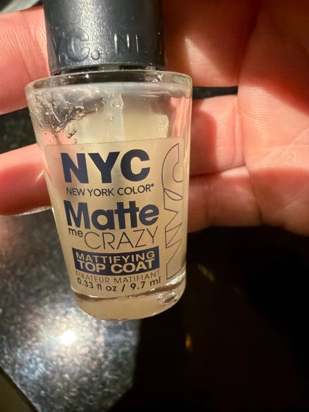 NYC New York Color Matte Me Crazy Top Coat