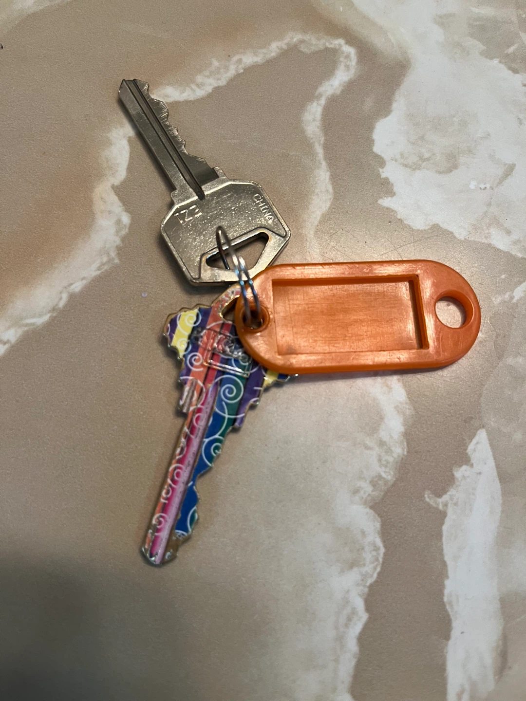 Keys found