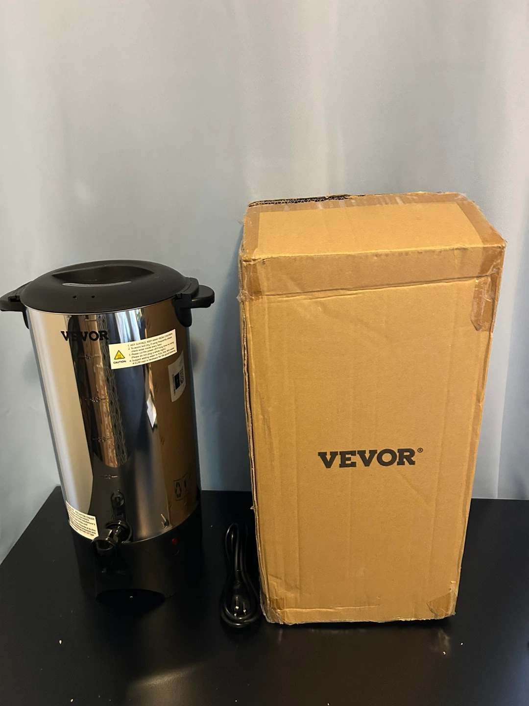 VEVOR 50 Cup Stainless Steel Commercial Coffee Urn
