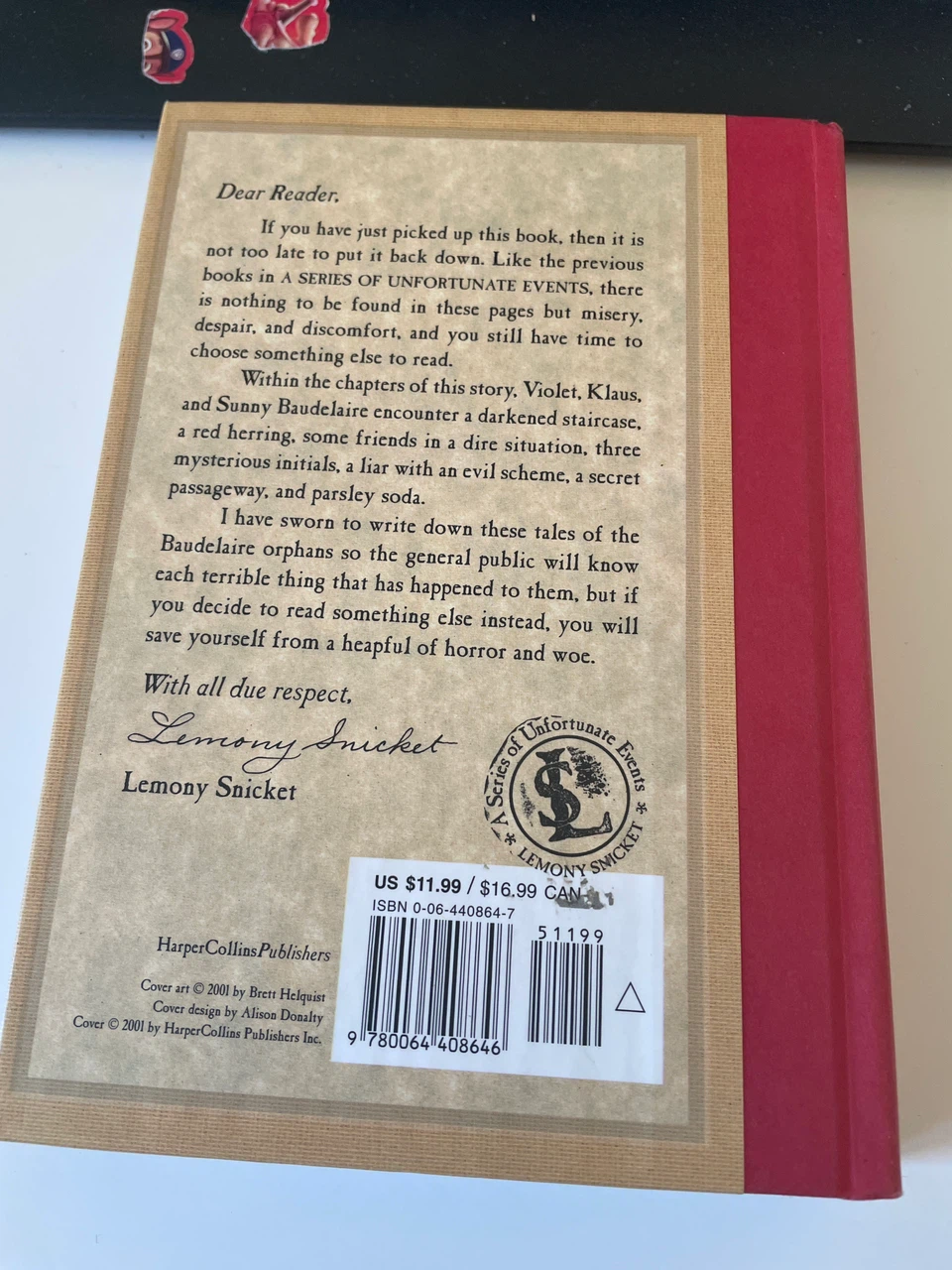 The Ersatz Elevator by Lemony Snicket - photo 2