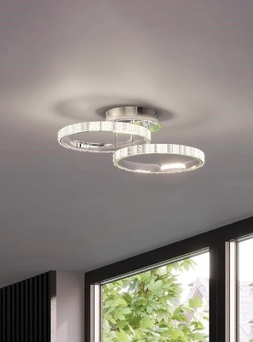 LORIS 16-IN. LED MOUNT LIGHT, CHROME