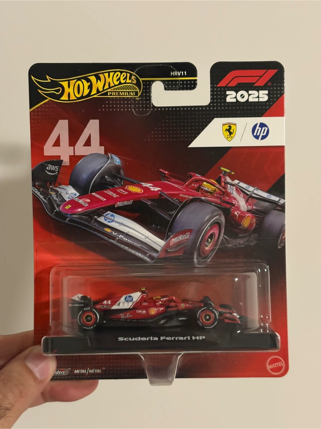 Hot Wheels Premium F1 2025 Scuderia Ferrari HP