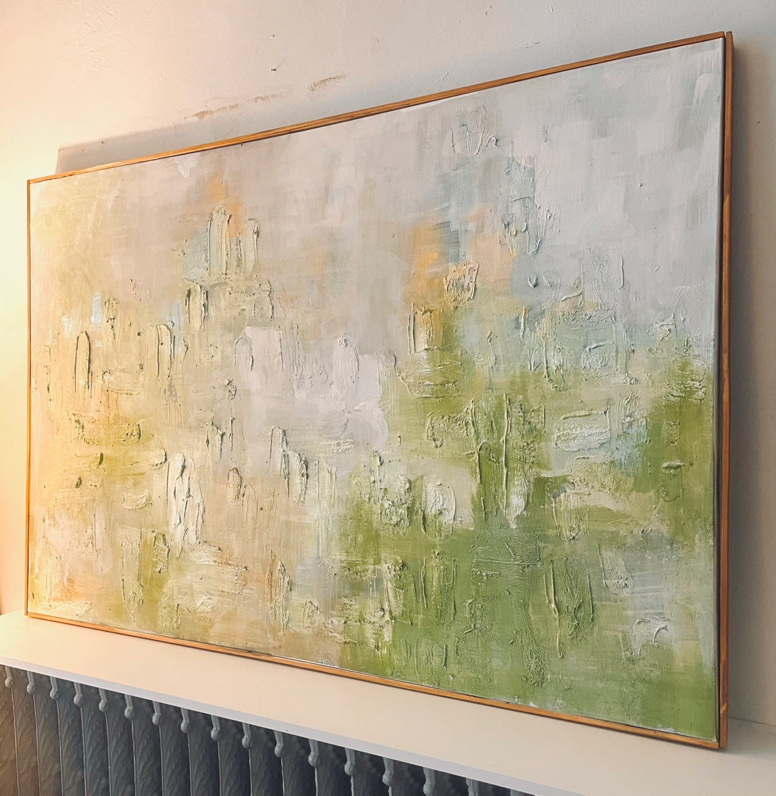 Large Framed Abstract Original 36x54”