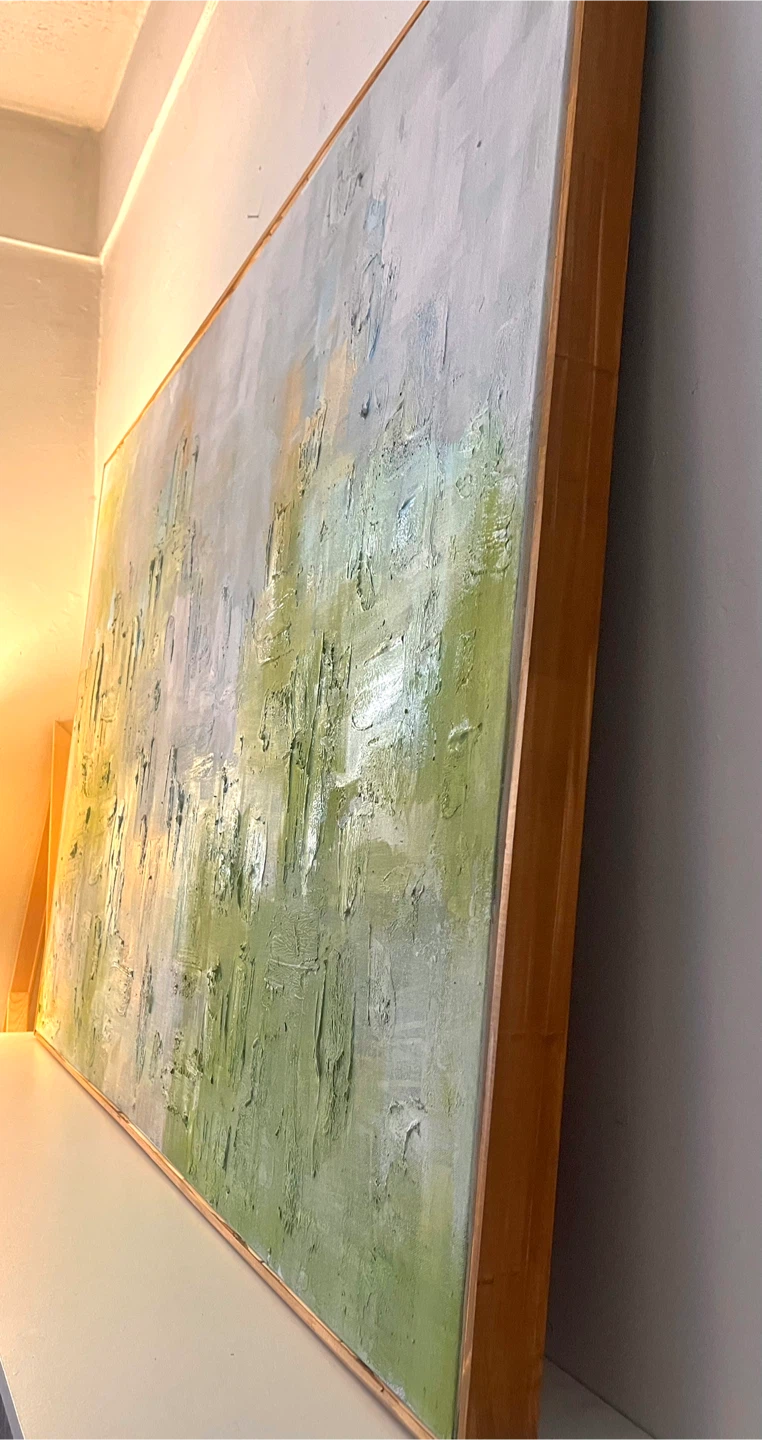 Large Framed Abstract Original 36x54” - photo 2