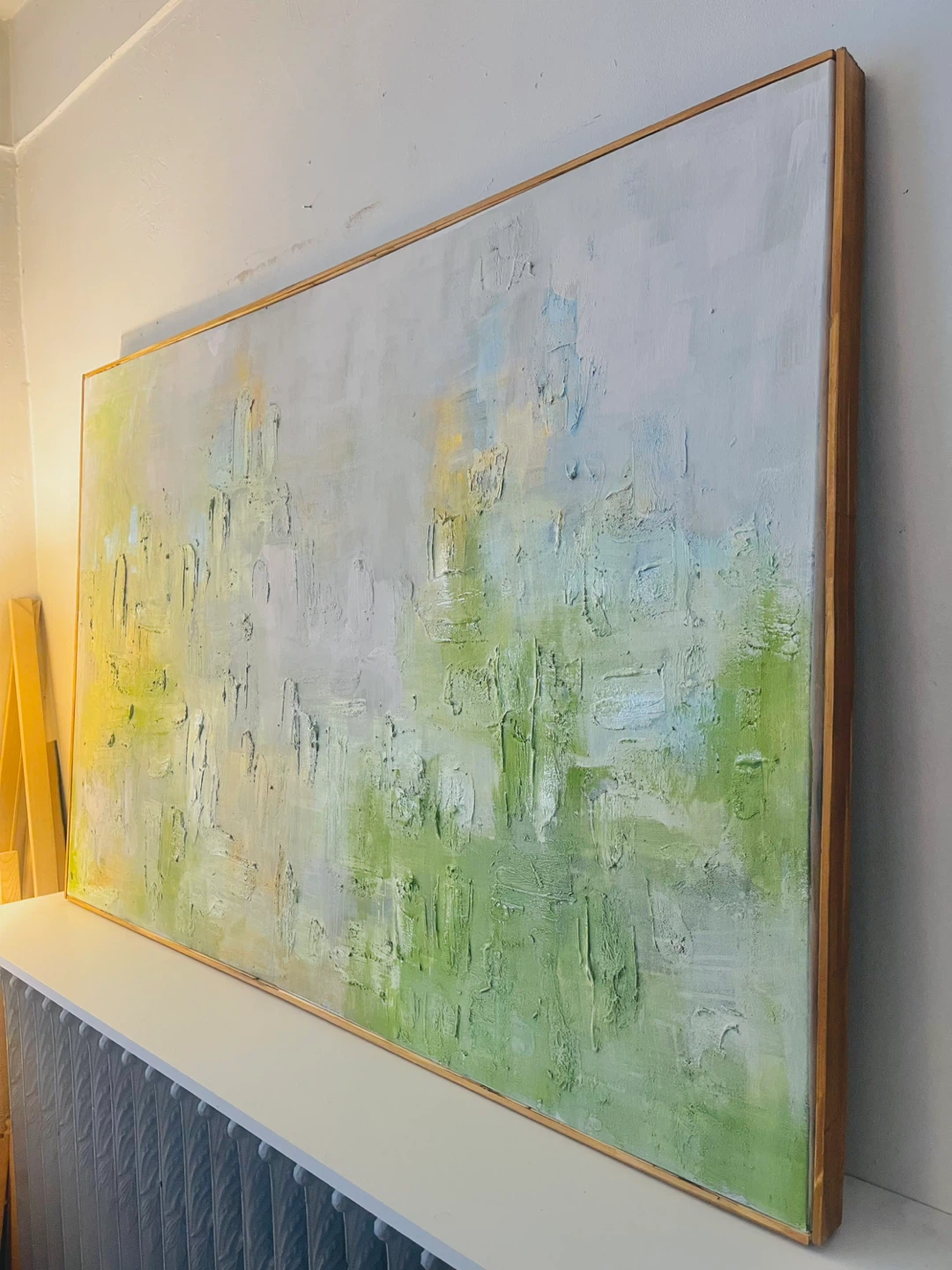 Large Framed Abstract Original 36x54” - photo 3