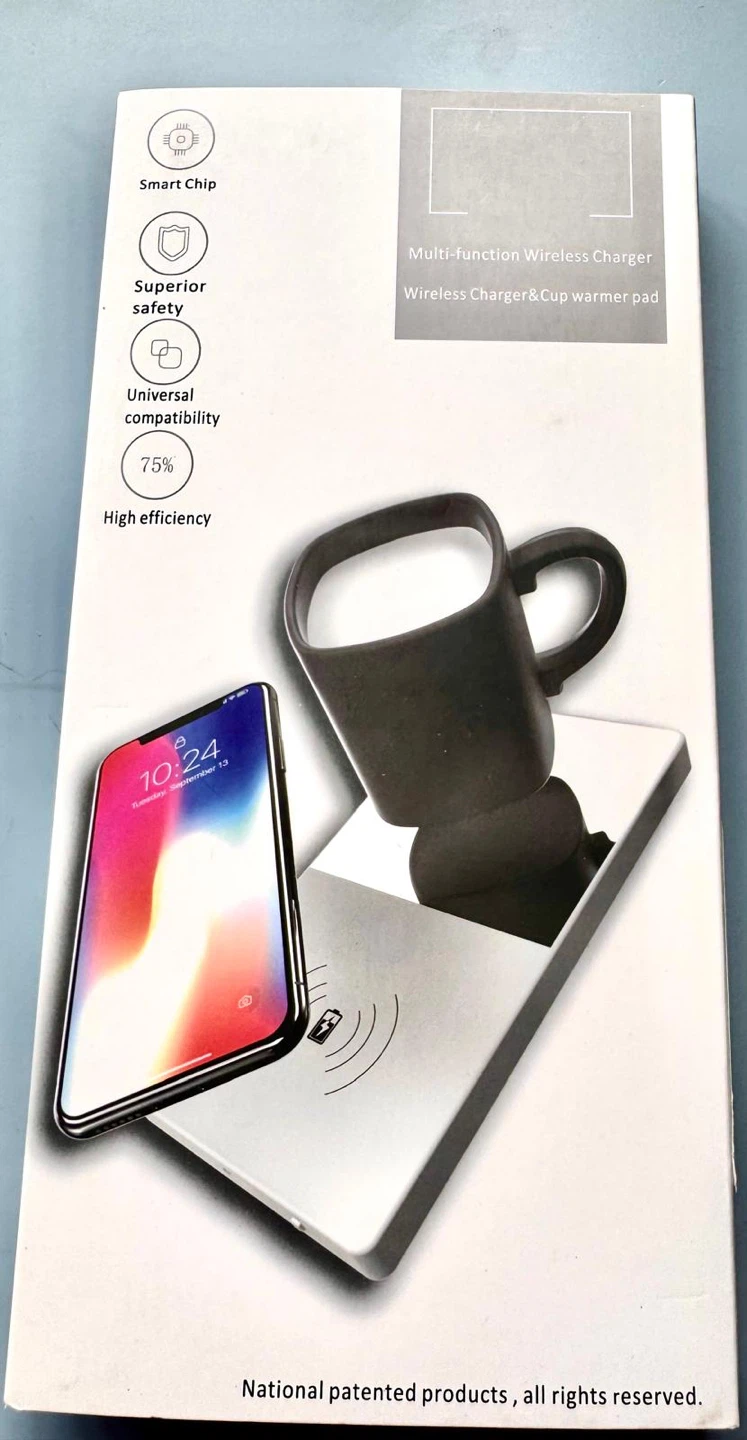 Brand New Multi functional Wireless Charger and Cup Warmer