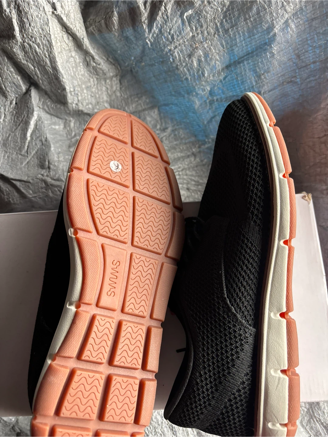 SWIMS Olsen Knit Shoes Black Size 9 - photo 2
