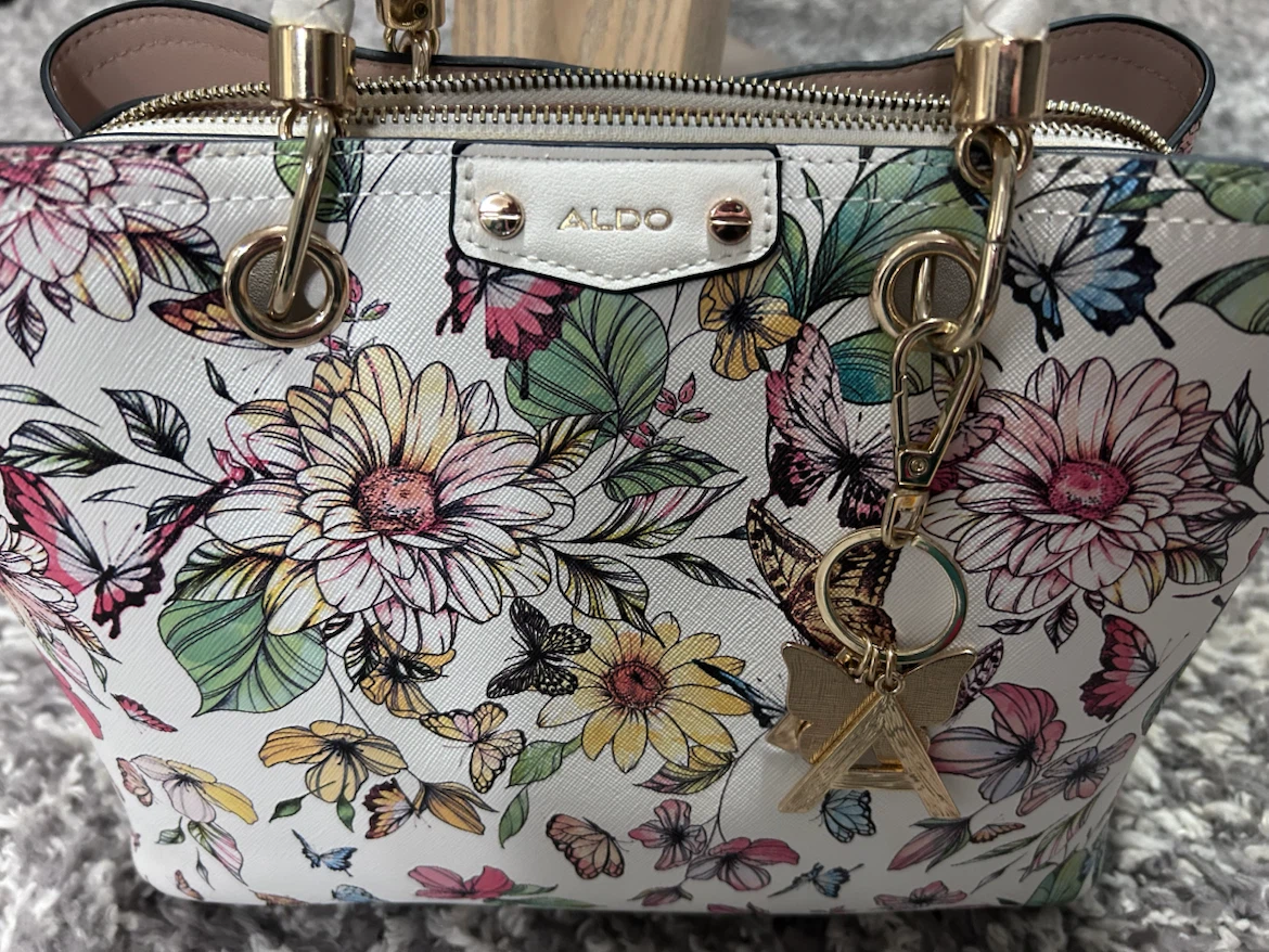 ALDO Floral Butterfly Print Handbag - photo 2