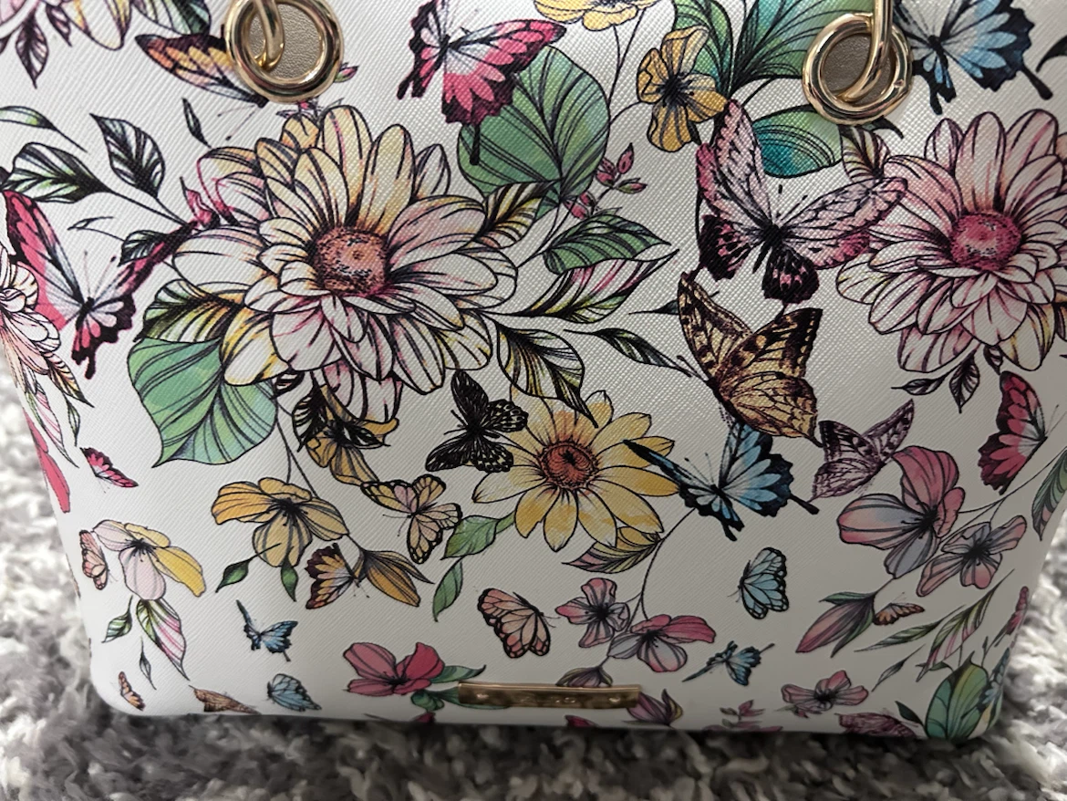 ALDO Floral Butterfly Print Handbag - photo 5