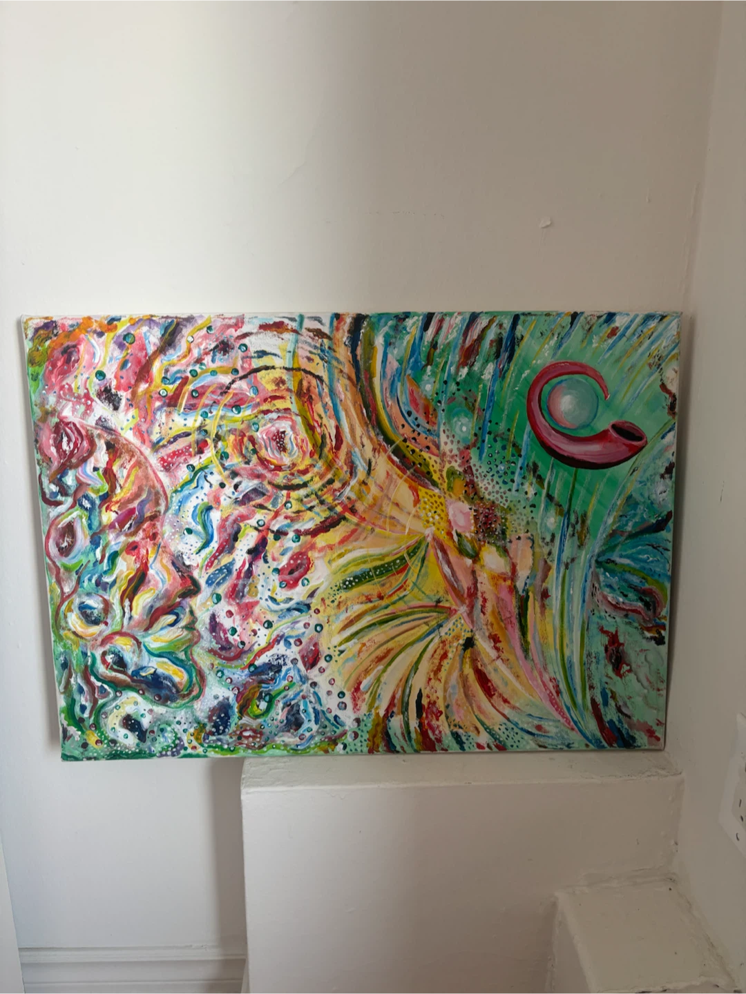 Abstract Canvas Painting