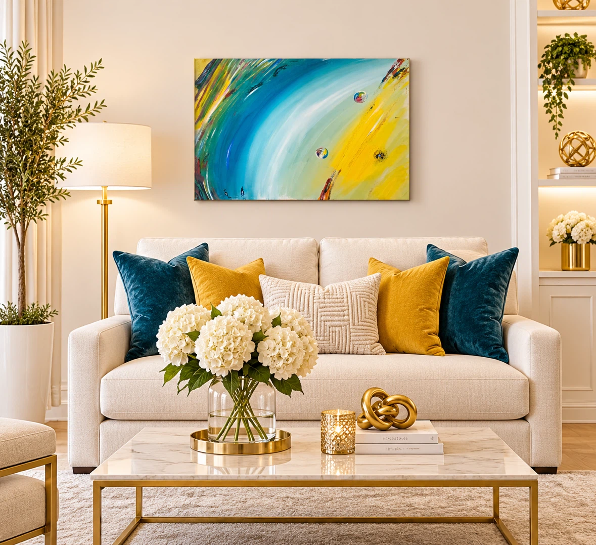 Abstract Wall Art Canvas - photo 2