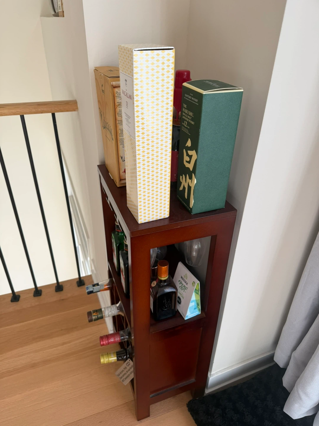 Wooden Wine and Liquor Bar Stand - photo 3