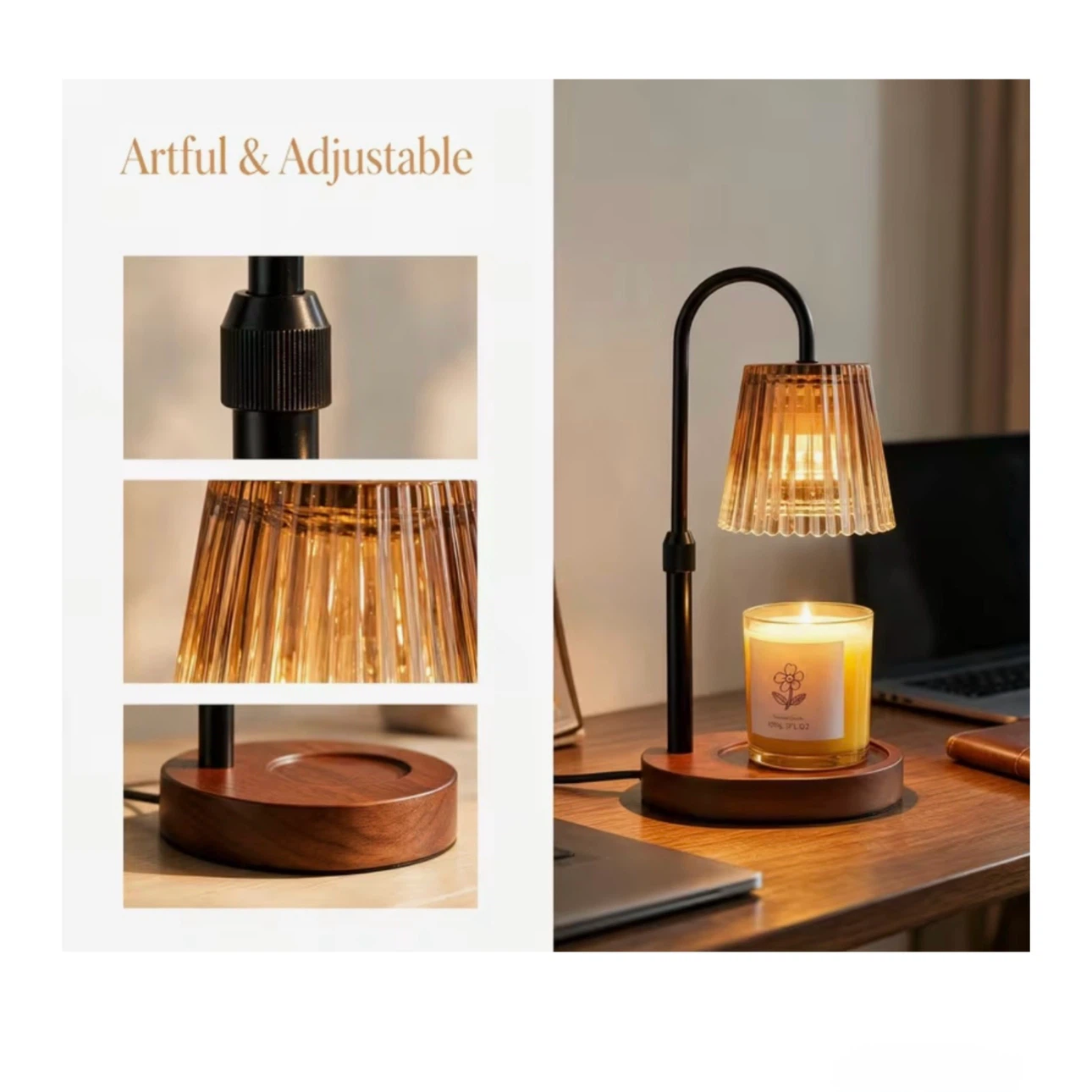 Brand new Candle Warmer Lamp with Timer Dimmable - photo 4