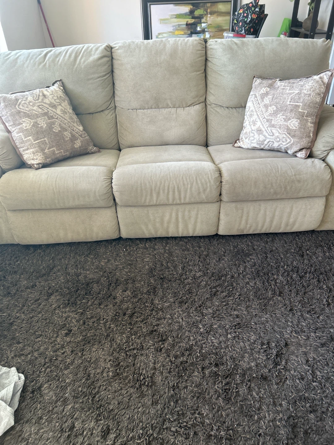 Three-Seater Reclining Sofa