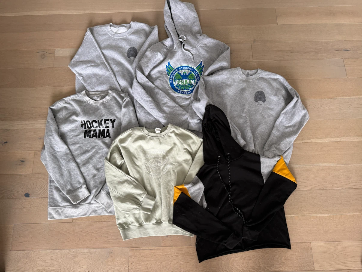 All for $10 Bundle of sweatshirts - sizes Xs to medium