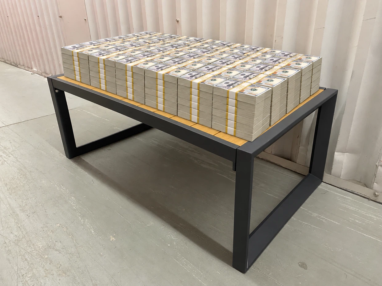 Modern Slatted Outdoor Coffee Table