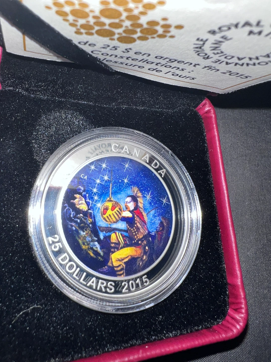 2015 Royal Canadian Mint $25 Fine Silver Coin