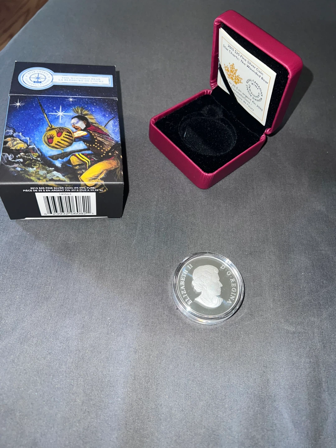 2015 Royal Canadian Mint $25 Fine Silver Coin - photo 3