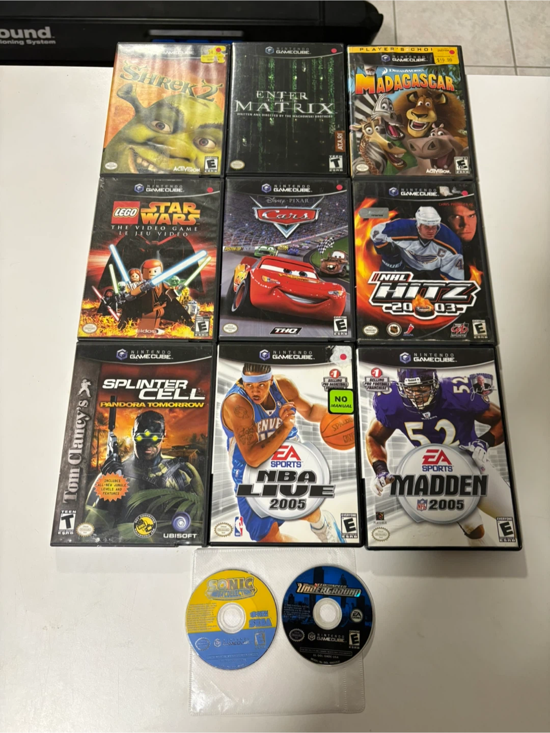 GameCube game lot