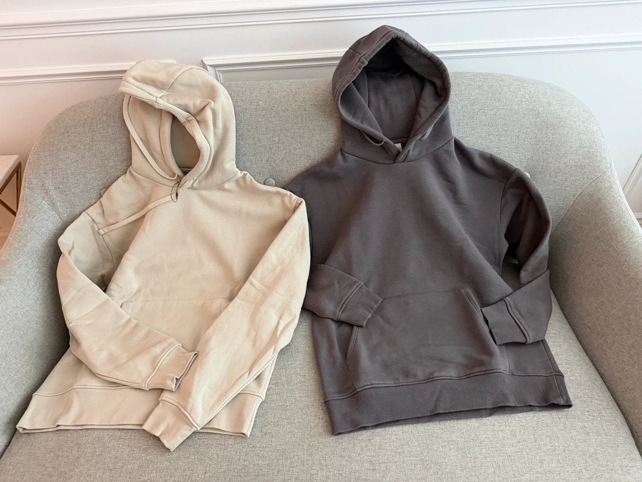Two Zara Hoodies