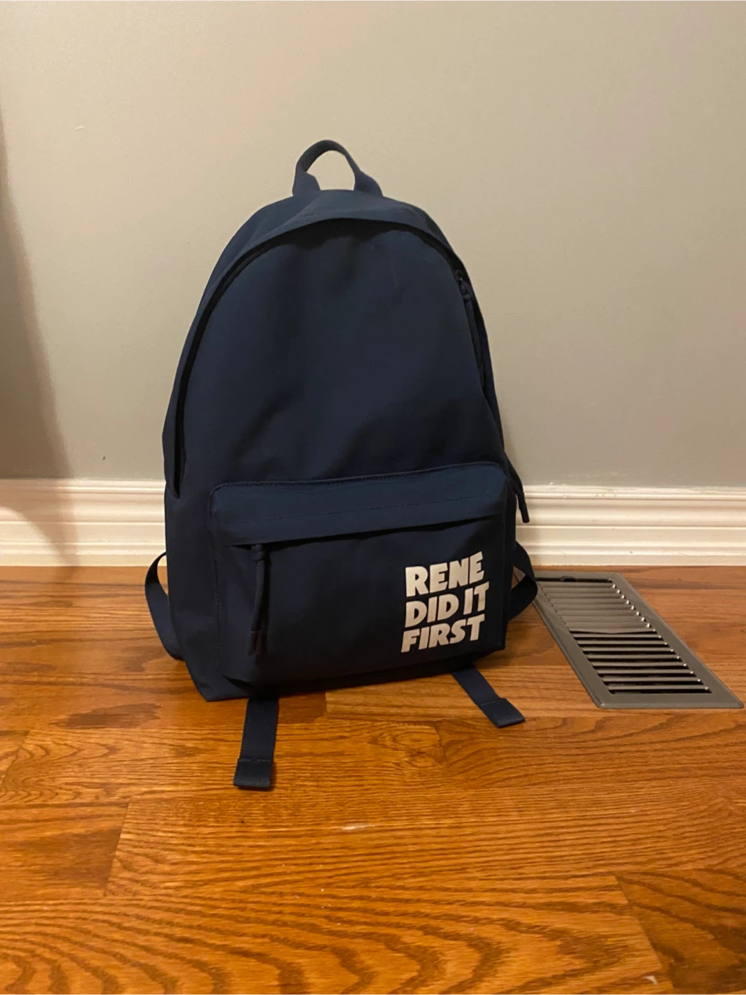 Lacoste Rene Did It First Navy Backpack