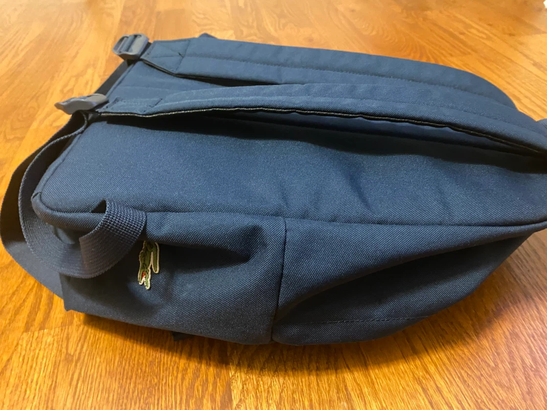 Lacoste Rene Did It First Navy Backpack - photo 2