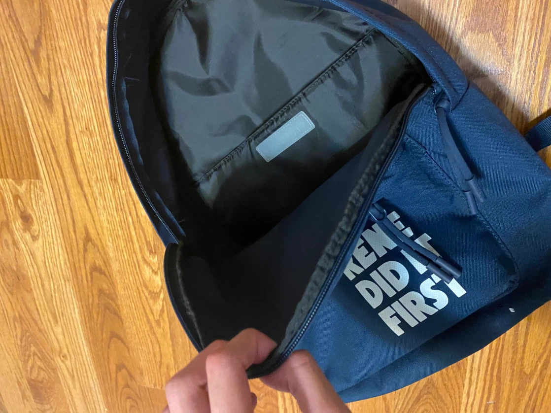 Lacoste Rene Did It First Navy Backpack - photo 4
