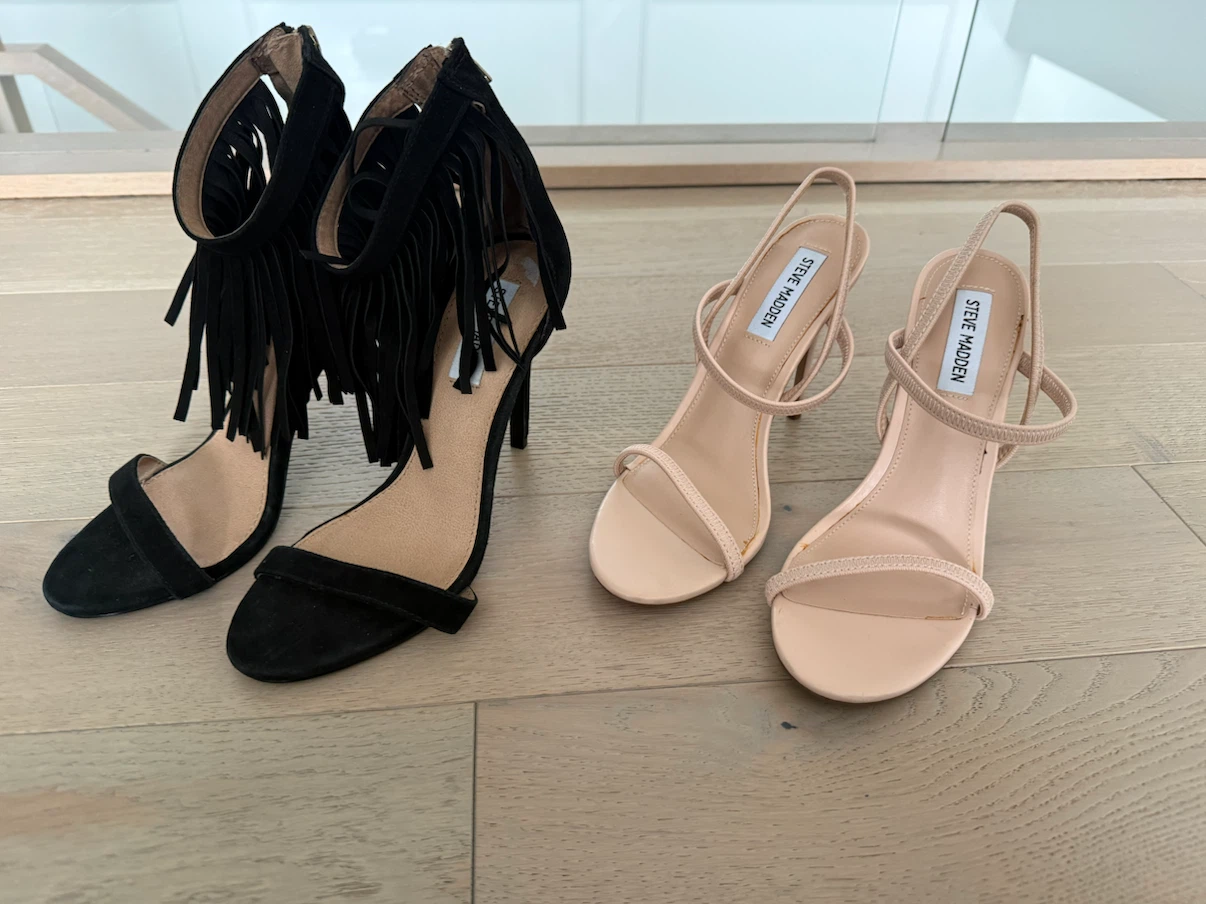 Steve Madden - NEW - womans size 8 heels - $60 each - photo 4