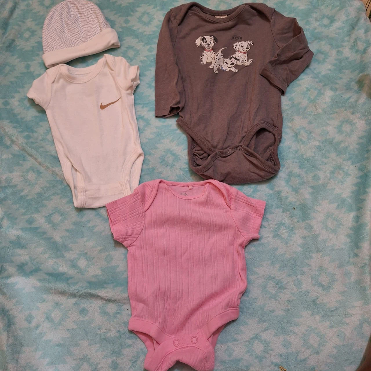 Baby Onesies and Hat Set