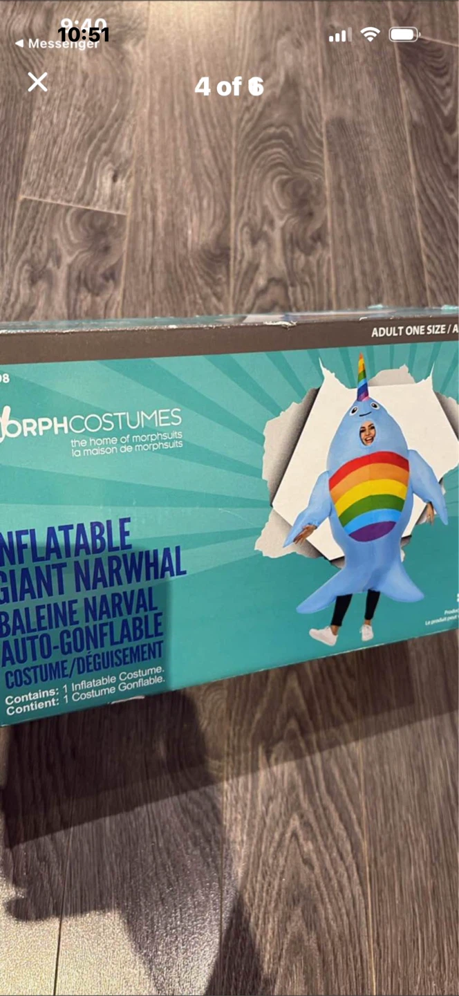 NEW TN/Adult Inflatable Costume