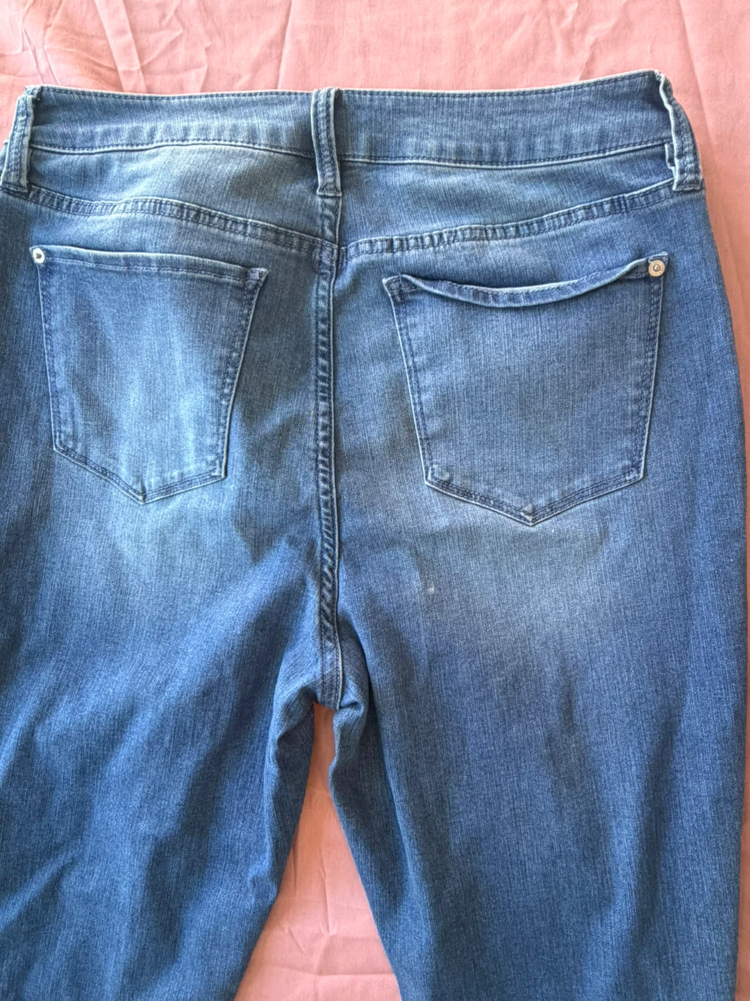 NY & C Sequin Stripe Jeans Size 12 - photo 4