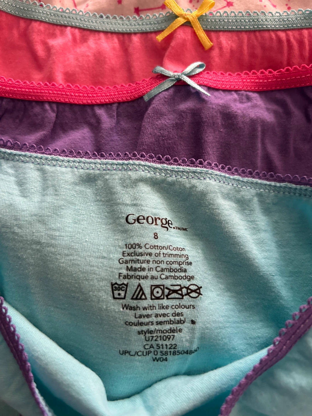 George Kids Underwear Size 8 - photo 2